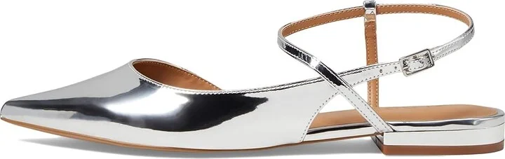 ALDO Sarine Women's Flat Shoes Silver : EU 40 (US Women's 9) B - Medium, Synthetic - Image 5