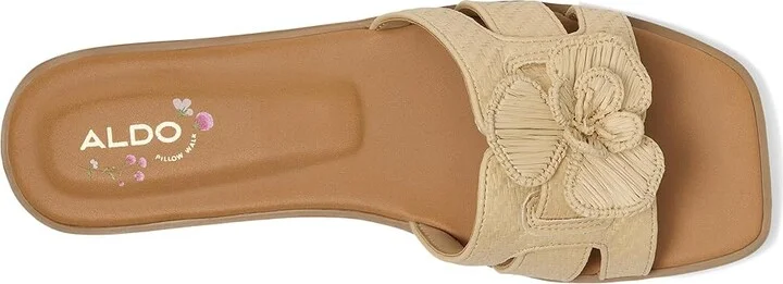 ALDO Seaflower Women's Flat Shoes Light Beige : EU 39 (US Women's 8.5) B - Medium - Image 2
