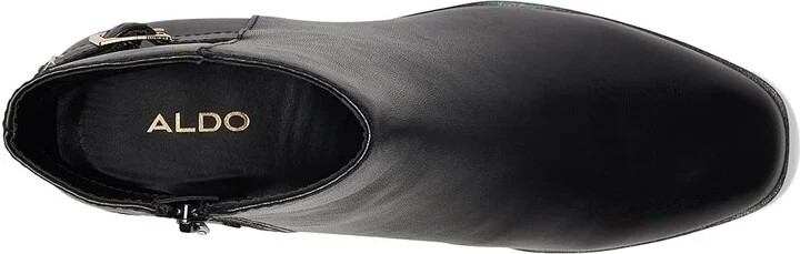 ALDO Serrafina Women's Boots Black : EU 38 (US Women's 7.5) B - Medium, Leather/Polyester/Rubber - Image 2