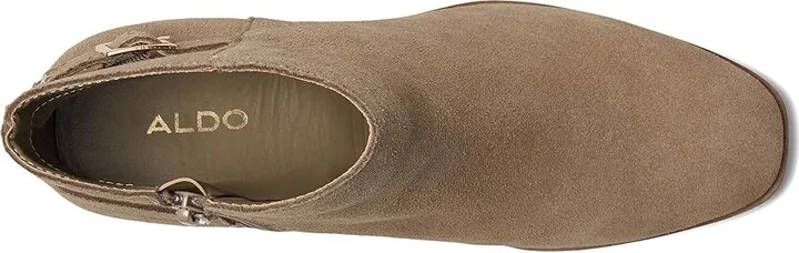 ALDO Serrafina Women's Boots Dark Beige : EU 36 (US Women's 6) B - Medium, Leather/Polyester/Rubber - Image 2