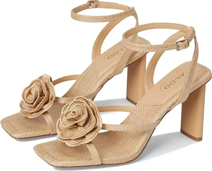 ALDO Siennamae Women's Wedge Shoes Natural : EU 39 (US Women's 8.5) B - Medium, Leather