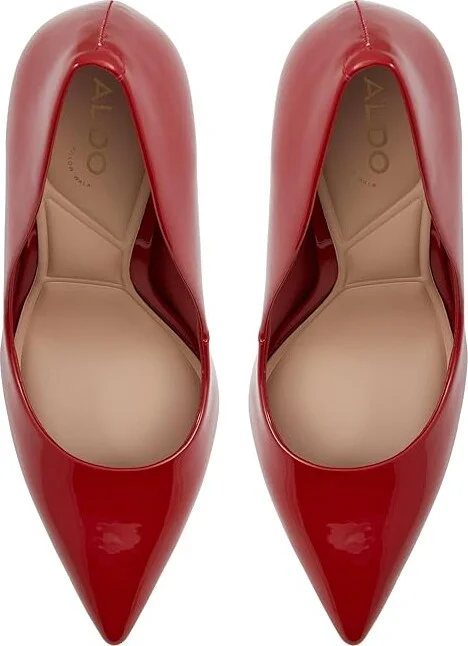 ALDO STESSY2.0 Pump High Heels Red : EU 38 (US Women's 7.5) B - Medium, Rubber - Image 2