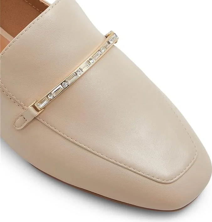 ALDO Tayley Women's Flat Shoes Bone : EU 40 (US Women's 9) B - Medium, Leather - Image 4