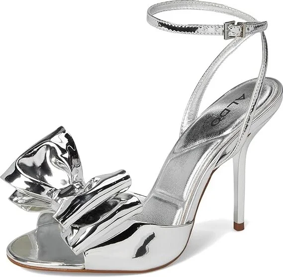 ALDO Tinsletta-Se Women's Sandals Silver : EU 35 (US Women's 5) B - Medium, Synthetic - Image 5