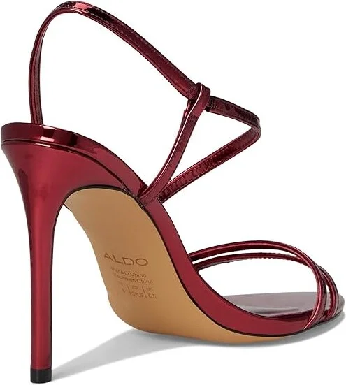 ALDO Twila Women's Sandals Bordo : EU 35 (US Women's 5) B - Medium, Polyester/Rubber - Image 4