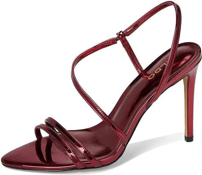 ALDO Twila Women's Sandals Bordo : EU 35 (US Women's 5) B - Medium, Polyester/Rubber - Image 5
