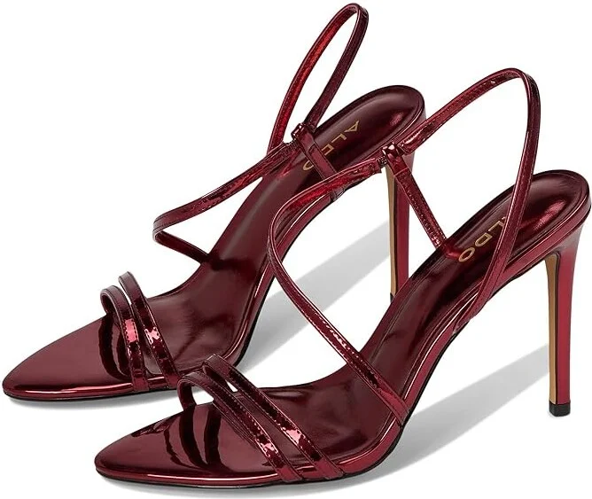 ALDO Twila Women's Sandals Bordo : EU 35 (US Women's 5) B - Medium, Polyester/Rubber