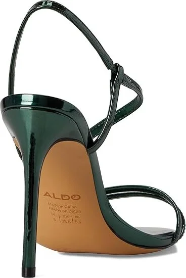 ALDO Twila Women's Sandals Other Green : EU 38 (US Women's 7.5) B - Medium, Polyester/Rubber - Image 4