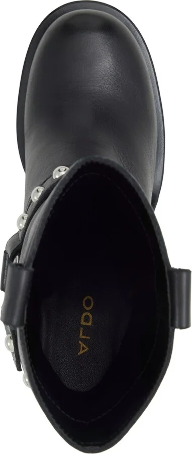 Aldo Women's Albai Motorcycle Stud Ankle Booties - Image 4