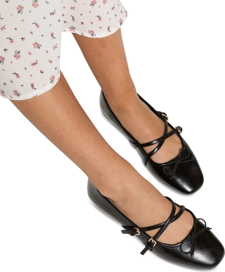 Aldo Women's Amberlee Cross Strap Ballet Flats - Image 11