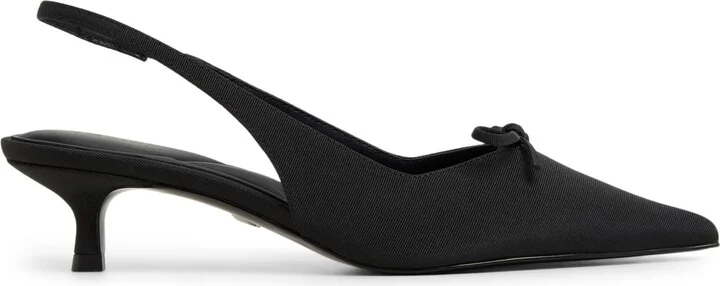Aldo Women's Azizza Sling-Back Bow Kitten Heel Pumps - Image 2