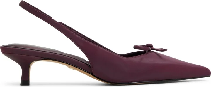 Aldo Women's Azizza Sling-Back Bow Kitten Heel Pumps - Image 6