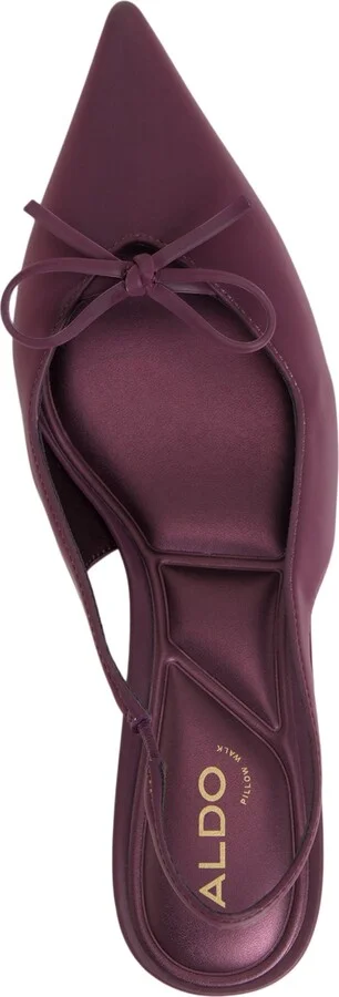 Aldo Women's Azizza Sling-Back Bow Kitten Heel Pumps - Image 8