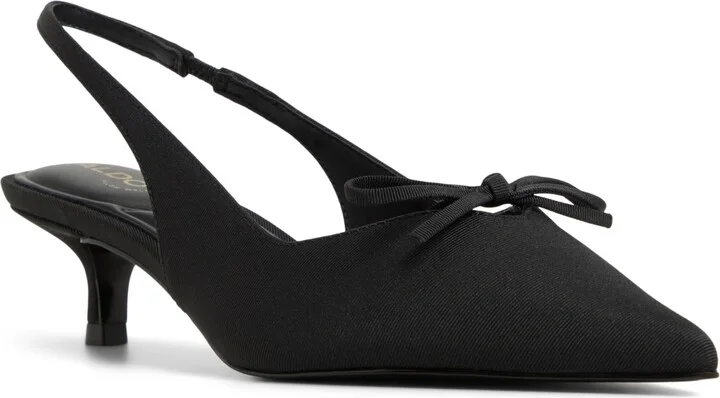 Aldo Women's Azizza Sling-Back Bow Kitten Heel Pumps