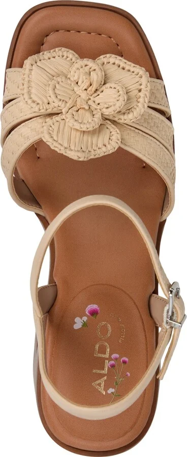 Aldo Women's Beachbloom Two-Piece Platform Sandals - Image 4