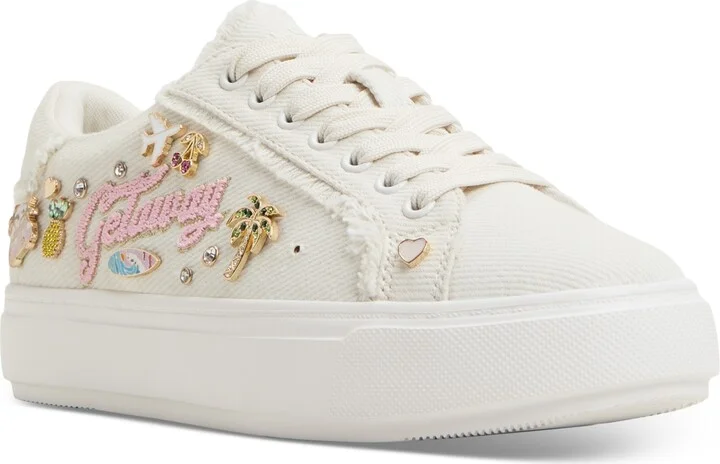 Aldo Women's Beachvibes Embellished Lace-Up Sneakers