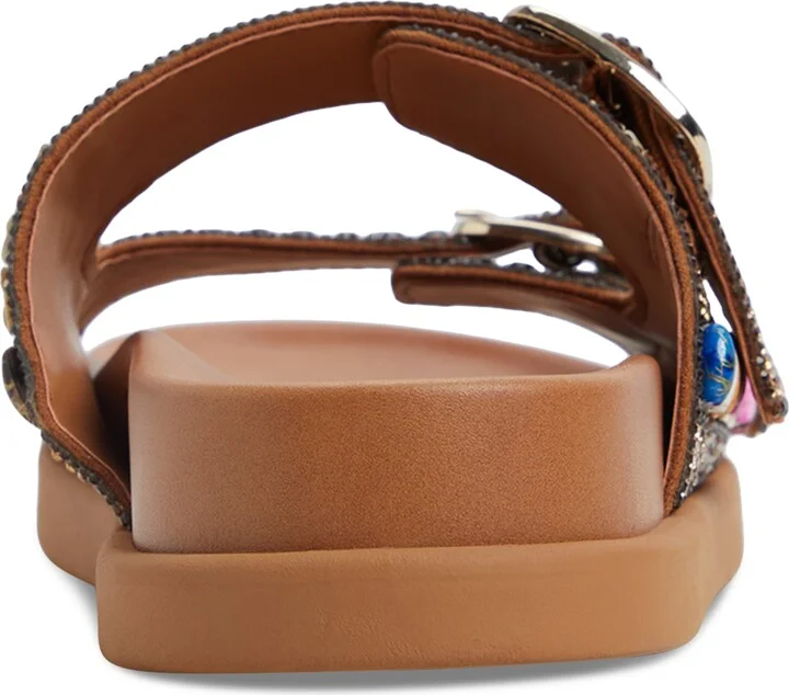 Aldo Women's Bohochic Buckle Footbed Sandals - Image 3