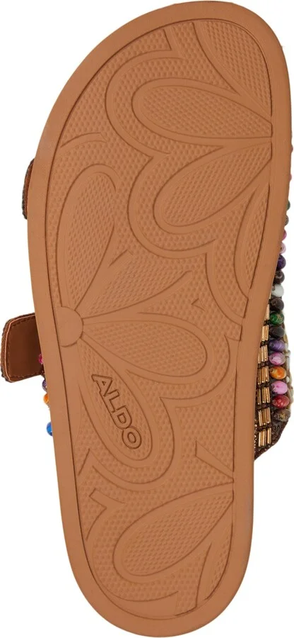Aldo Women's Bohochic Buckle Footbed Sandals - Image 5