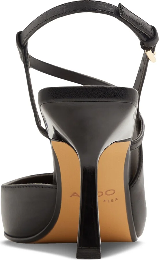 Aldo Women's Brunette Strappy Pointed-Toe Dress Heels - Image 3