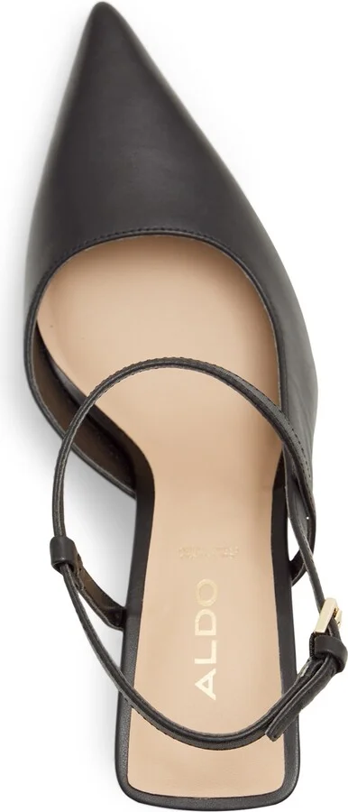 Aldo Women's Brunette Strappy Pointed-Toe Dress Heels - Image 4