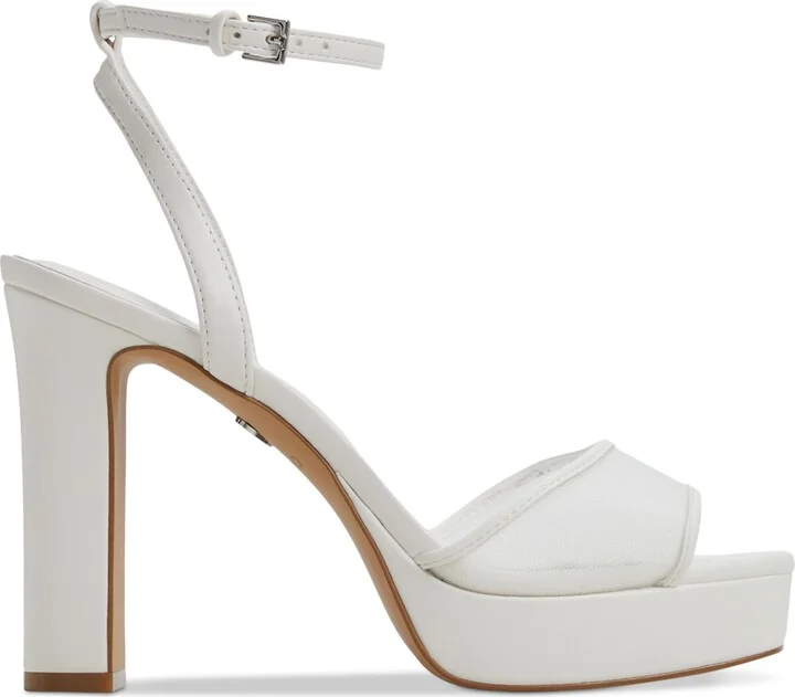 Aldo Women's Chicglimmer Two-Piece Plaform Dress Sandals - Image 2