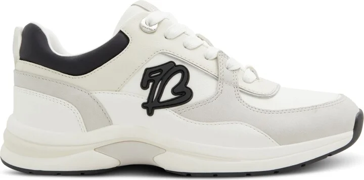 Aldo Women's Clea Lace-Up Platform Sneakers - White/Black Multi - Image 2