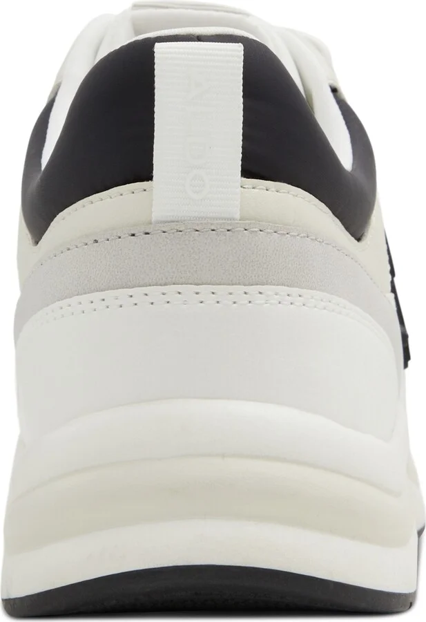 Aldo Women's Clea Lace-Up Platform Sneakers - White/Black Multi - Image 3
