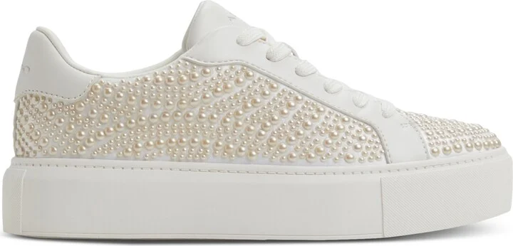 Aldo Women's Clovver Lace-Up Low-Top Sneakers - Image 7