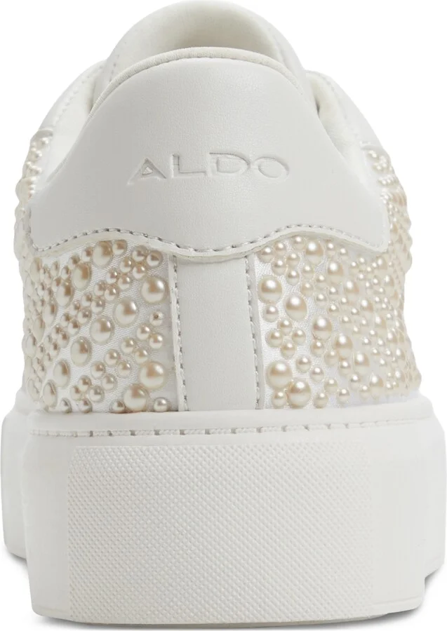 Aldo Women's Clovver Lace-Up Low-Top Sneakers - Image 8