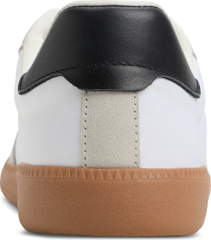 Aldo Women's Clubstyle Lace-Up Jogger Sneakers - White/black Woven - Image 3