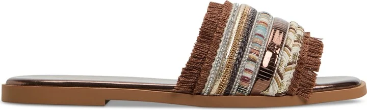 Aldo Women's Coralya Embellished Flat Sandals - Image 7