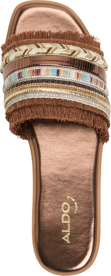 Aldo Women's Coralya Embellished Flat Sandals - Image 9
