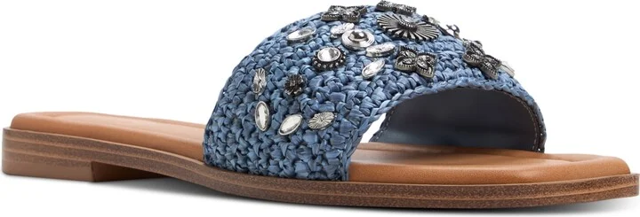 Blue Raffia