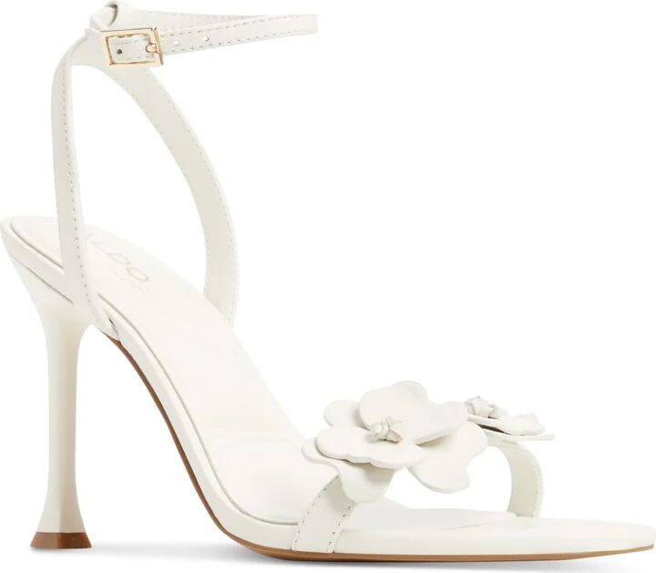 Aldo Women's Daisylily Floral Stiletto Dress Sandals