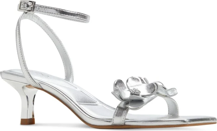 Aldo Women's Daisyrose Floral Kitten-Heel Dress Sandals
