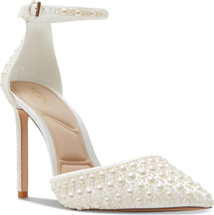 Aldo Women's Derperla Two-Piece Pearl Pumps