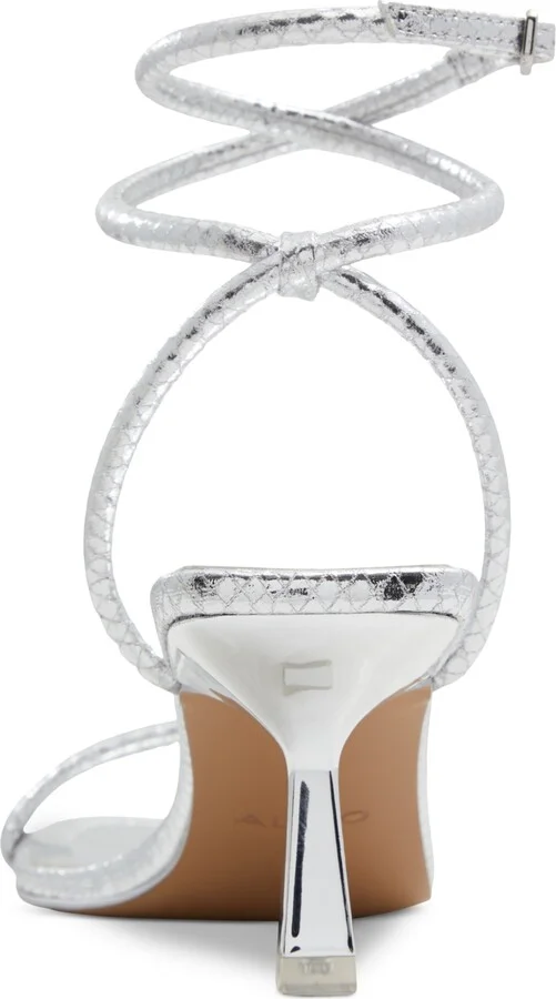 Aldo Women's Dime Strappy Ankle Wrap Dress Sandals - Image 3