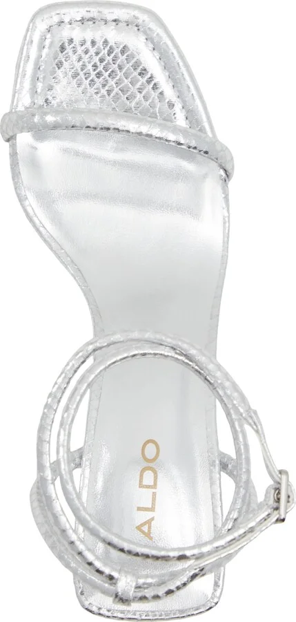 Aldo Women's Dime Strappy Ankle Wrap Dress Sandals - Image 4