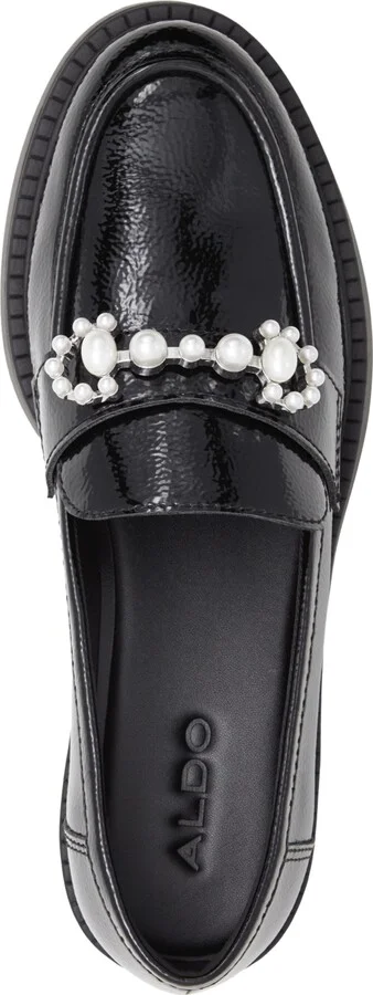 Aldo Women's Dinara Embellished Tweed Loafer Flats - Image 4
