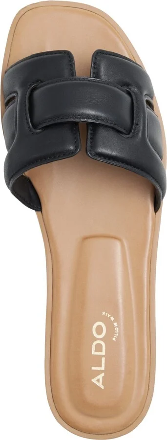 Aldo Women's Elenaa Studded Flat Slide Sandals - Image 4