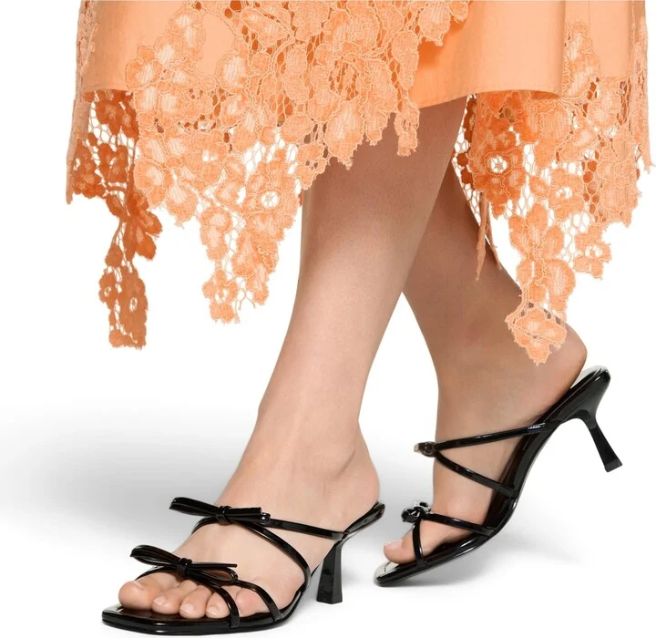 Aldo Women's Elisabete Strappy Bow Heeled Sandals - Image 7