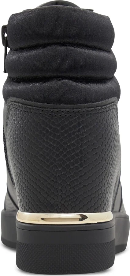 Aldo Women's Ereliclya Lace-Up Zip Wedge High-Top Sneakers - Image 3