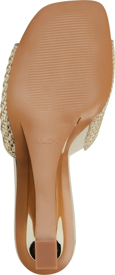 Aldo Women's Fiala Square-Toe Sculpted Wedge Sandals - Image 5