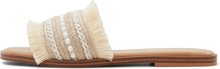 ALDO Women's Fringy Flat Sandal