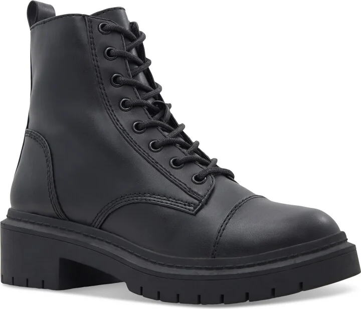 Aldo Women's Goer Lace-Up Combat Boots