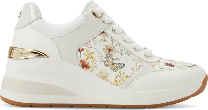 Aldo Women's Iconistep Lace-Up Wedge Jogger Sneakers - Image 10