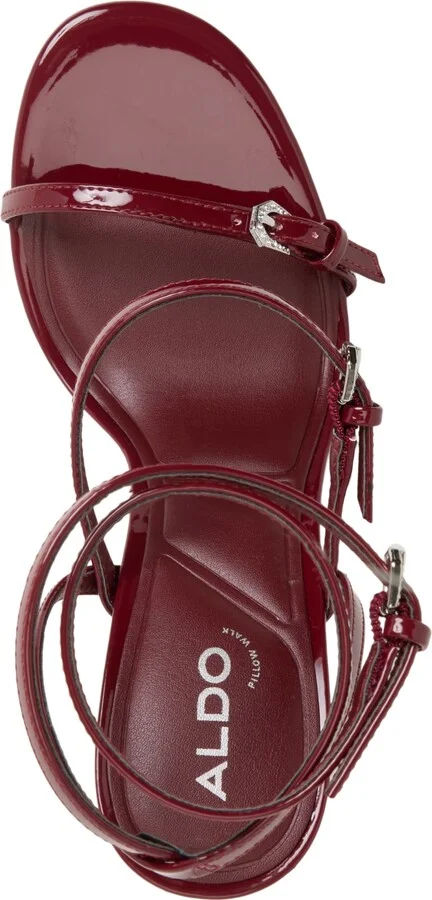 Aldo Women's Jamielynn Strappy Ankle-Wrap High-Heel Dress Sandals - Image 3