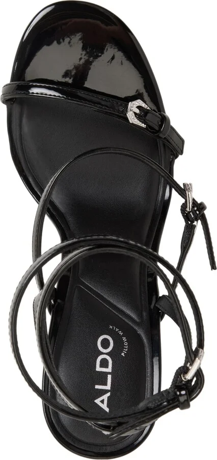 Aldo Women's Jamielynn Strappy Ankle-Wrap High-Heel Dress Sandals - Image 8