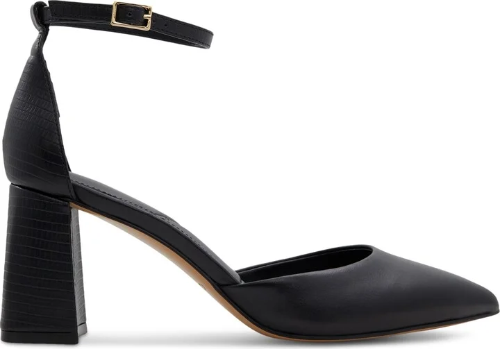 Aldo Women's Jan Pointed-Toe Ankle-Strap Block-Heel Pumps - Image 2