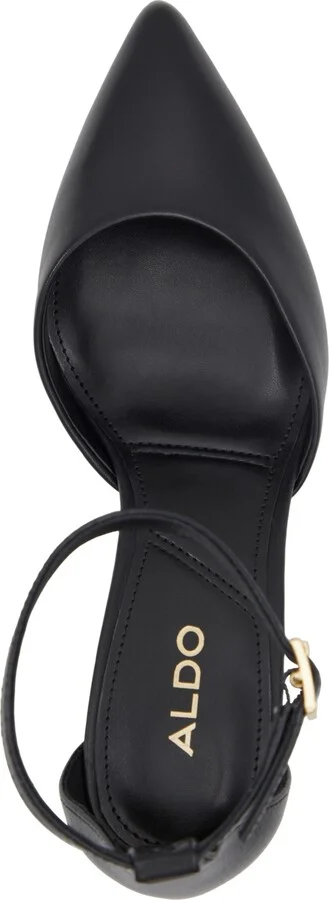 Aldo Women's Jan Pointed-Toe Ankle-Strap Block-Heel Pumps - Image 4